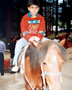 Virat Kohli On a Horse